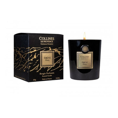 Collines de Provence Bougie Parfumée Ébène 360g