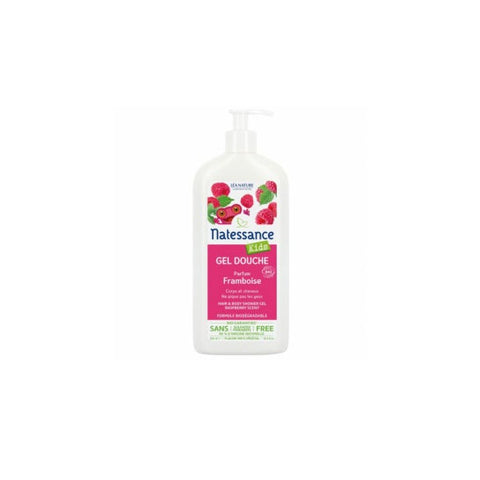 Natessance Kids shampooing et gel douche framboise (500 ml)