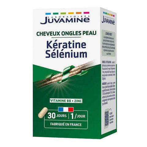 Juvamine Keratin and Selenium 30 capsules