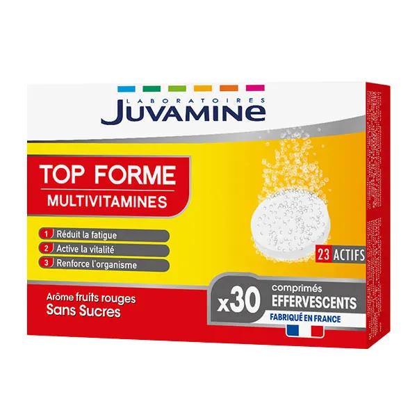 Juvamine Top Forme Multi-Vitamines 30 comprimés effervescents