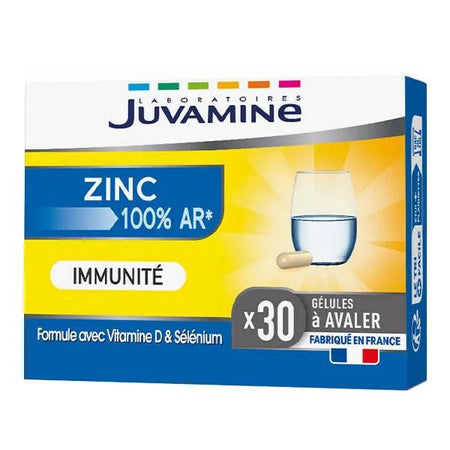 Juvamine Zinc 30 gélules