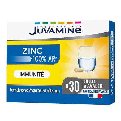 Juvamine Zinc 30 gélules