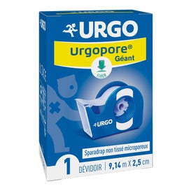 Urgo Urgopore Sparadrap Géant Dévidoir 9,14m x 2,5cm