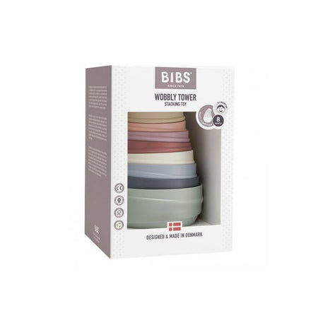 Bibs Ensemble Wobbly Tower Arc-en-ciel pastel
