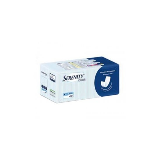 Serenity Diapers Barrière rectangulaire (30 pièces)