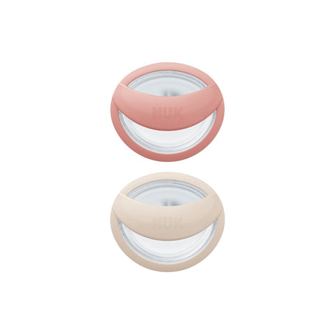 Nuk Sucette Mommyfeel 0-6m Blush 2 Unités