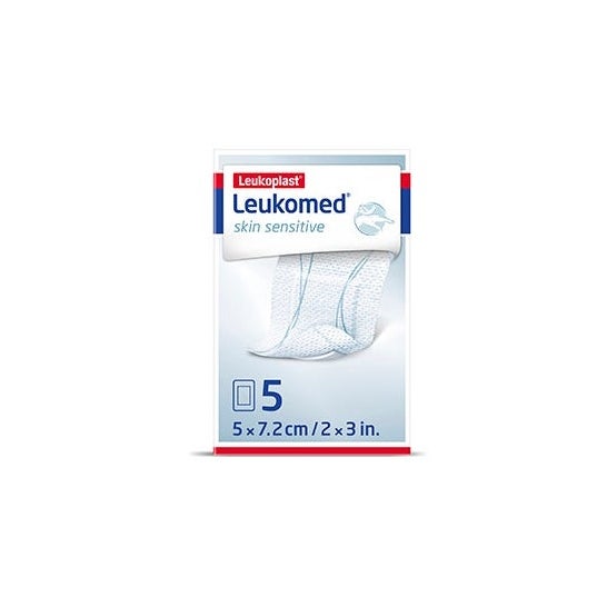 Leukomed Skin Sensitive 5x7,2 cm (5 pièces)