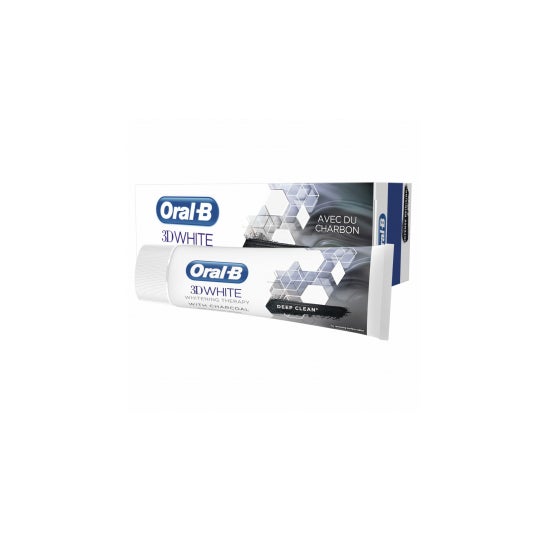 Oral-B 3D White 75 ml + Charbon