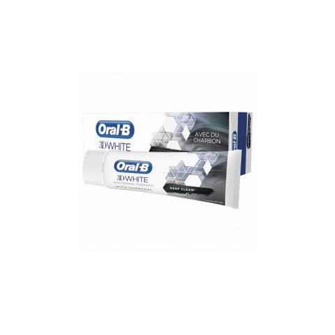 Oral-B 3D White 75 ml + Charbon