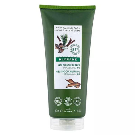 Klorane Beurre de Cupuaçu Gel Douche Nutritif Écorce de Cèdre 200 ml