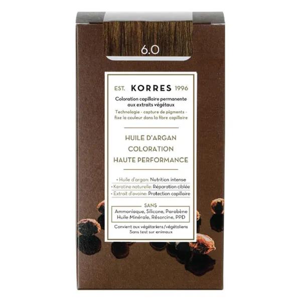 Korres Capillaire Coloration Permanente Blond Foncé 6.0