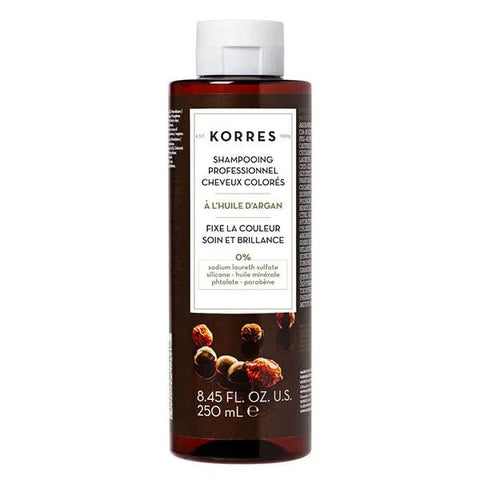 Korres Capillaire Shampoing Post-Coloration à l'Argan 250ml