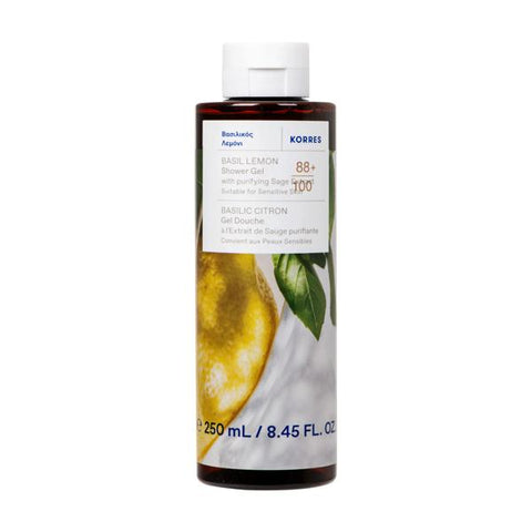 Korres Basil Lemon Body Cleanser (250 ml)