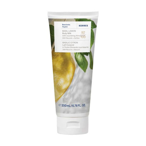 Korres Basil Lemon Body Milk (200 ml)