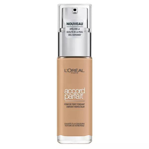 L'Oréal Paris Accord Parfait Fond de Teint Fluide N°5.N Sable (30 ml)
