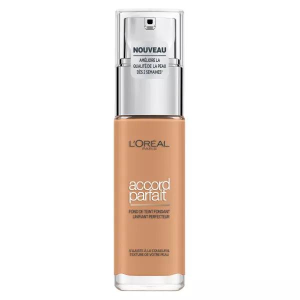 L'Oréal Paris Accord Parfait Fond de Teint Fluide N°7.D Ambre Doré 30ml