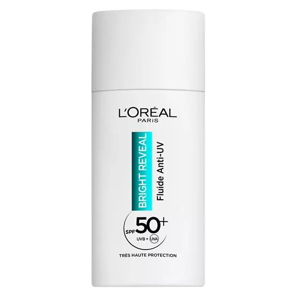 L'Oréal Paris Bright Reveal Fluide Anti-UV SPF50+ Anti-Taches Niacinamide (50 ml)