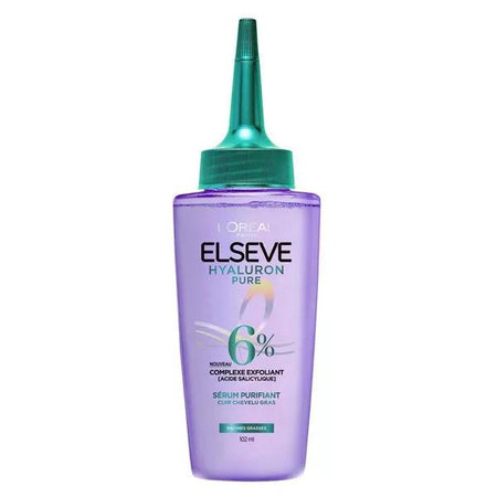 L'Oréal Paris Elseve Hyaluron Pure Sérum Purifiant Cuir Chevelu Gras (102 ml)