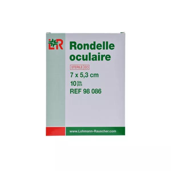 L&R Rondelle Oculaire Stérile 7cm x 5,3cm 10 unités