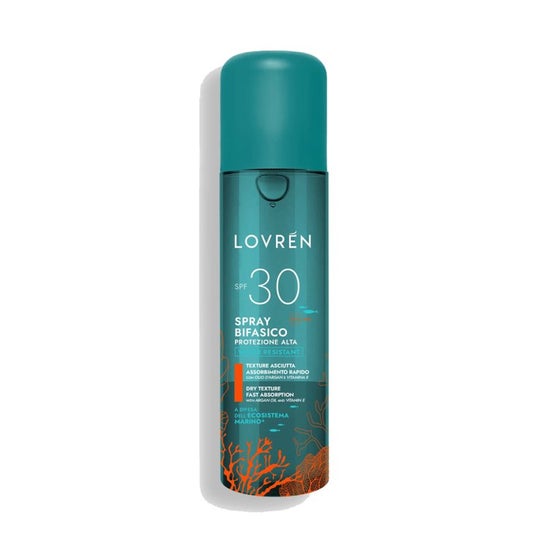Lovrén Spray Biphasé SPF30 Haute Protection 150 ml