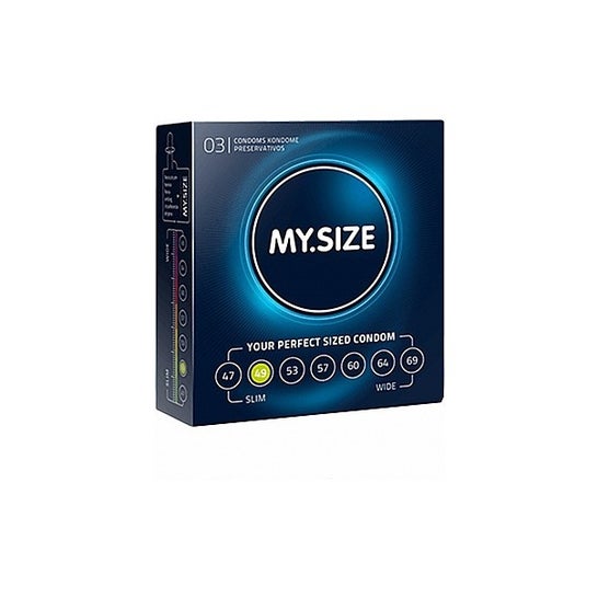 My Size Pro Préservatifs 49mm 3 pièces
