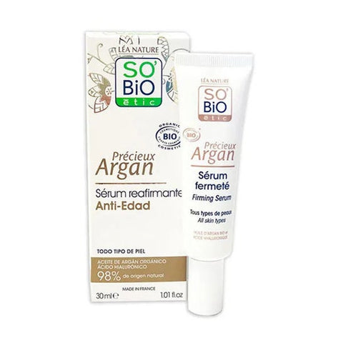 So Bio Etic Sérum raffermissant anti-âge à l'acide hyaluronique et à l'argan (30 ml)