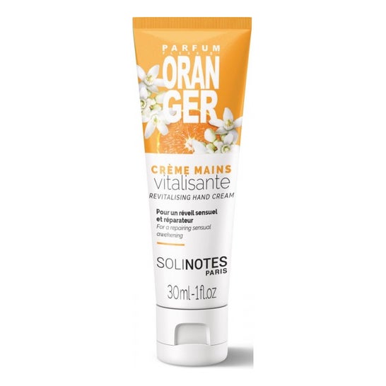 Solinotes Crème Mains Vitalisante Fleur d'Oranger (30 ml)