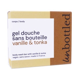 Unbottled Gel douche sans bouteille Vanille & Tonka (110 g)