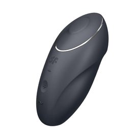 Satisfyer Tap Climax 1 vibrateur sensuel à tapotement à poser gris 1 unité
