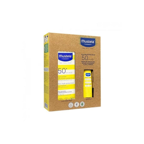 Mustela Sun Stick SPF50 & Sun Lotion SPF50+ 100ml Set