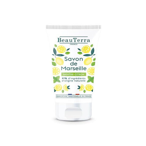 Beauterra Savon de Marseille liquide menthe citron (100 ml)