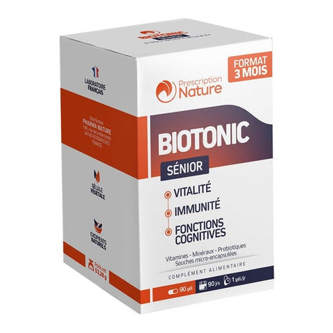 Prescription Nature Biotonic Sénior (90 gélules)