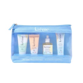 Kreme Kit trousse soin visage essentiel (4 pièces)