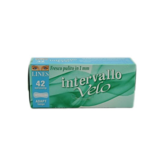 Lines Intervallo Velo Protège-slip Regular Adapt 42 pièces