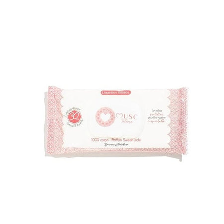 Musc Intime lingettes intimes parfum Sweet Litchi (30 lingettes)