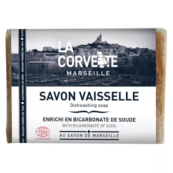 La Corvette Marseille Savon vaisselle au Savon de Marseille (200 g)