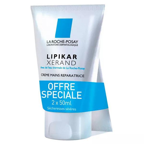La Roche Posay Lipikar Xerand Hand Cream Set of 2 x 50ml
