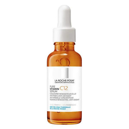 La Roche Posay Pure Vitamin C12 Sérum Visage Anti-Rides Anti-Oxydant Eclat 30ml