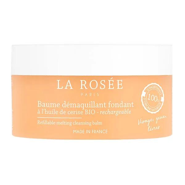 La Rosée Baume démaquillant fondant rechargeable à l’huile de cerise BIio 90 ml