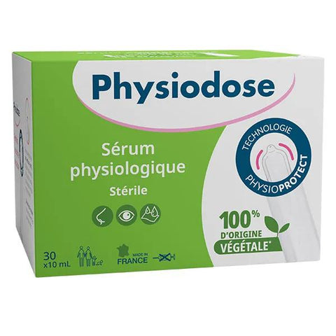 Physiodose Sérum Physiologique Stérile (30 x 10 ml)