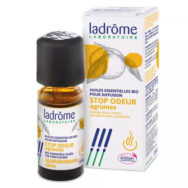 Ladrôme Huile Essentielle Diffusion Stop Odeur Agrumes Bio (10 ml)