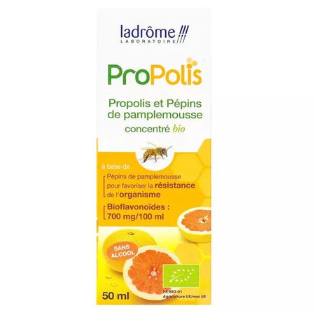 Ladrôme Propolis et Pépins de Pamplemousse Concentré Bio (50 ml)