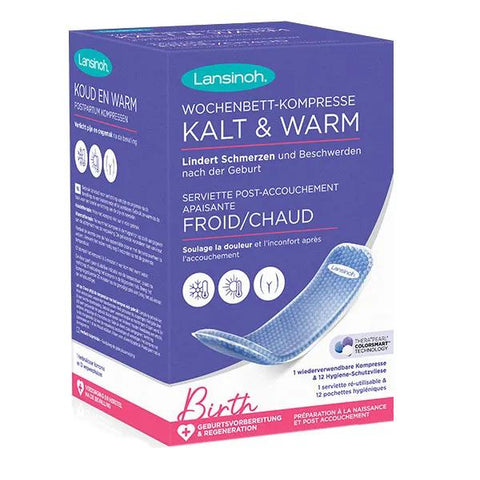 Lansinoh Serviette Post-Accouchement Apaisante Chaude/Froide