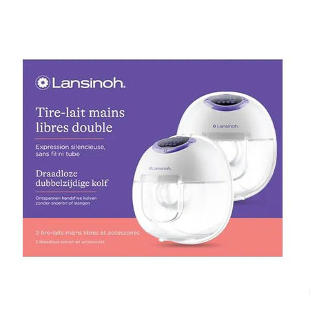 Lansinoh Tire-lait mains libres double