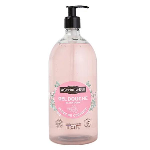 Le Comptoir Du Bain - Gel Douche Extra Doux Fleur De Cerisier Flacon 1L