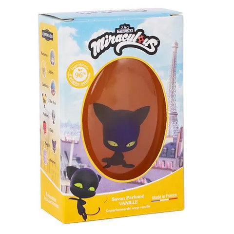 Le Comptoir Du Bain & Miraculous Solid Soap Vanilla Plagg Figurine 75g