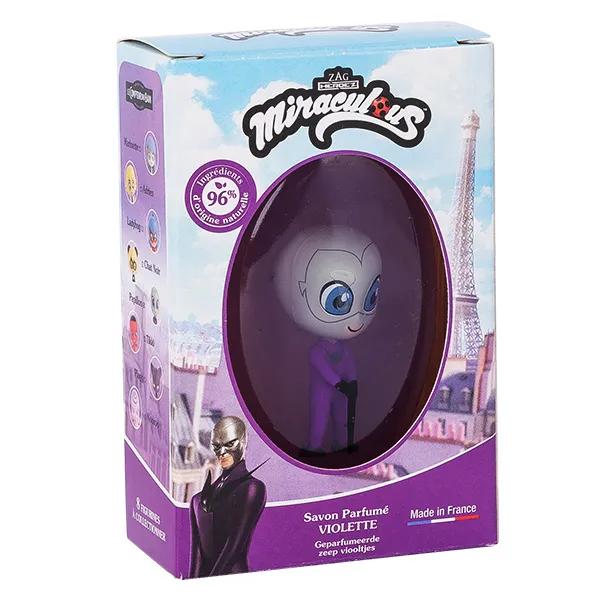 Le Comptoir du Bain & Miraculous Savon solide Violette Figurine Papillon (75 g)