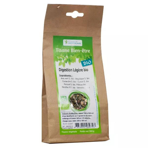 Le Comptoir de l'Apothicaire Organic Light Digestion Herbal Tea 100g