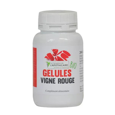 Le Comptoir de l'Apothicaire Organic Red Vine 200 capsules