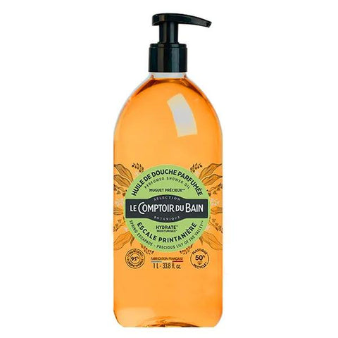 Le Comptoir du Bain Lily of the Valley Shower Oil 1L
